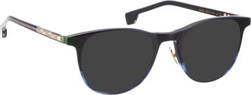 Entourage of 7 Kurtis sunglasses in Black/Blue