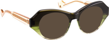 Entourage of 7 Olinda sunglasses in Green/Green