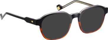 Entourage of 7 Oliver sunglasses in Black/Brown