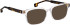 Entourage of 7 Toby sunglasses in Crystal/Brown