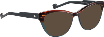 Entourage of 7 Valentina sunglasses in Brown/Blue