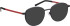 Bellinger Boldline-6 sunglasses in Black/Red