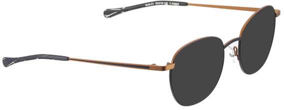 Bellinger Bold-X1 sunglasses in Black/Copper