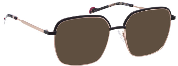 Bellinger Line-6 sunglasses in Black/Rose Gold