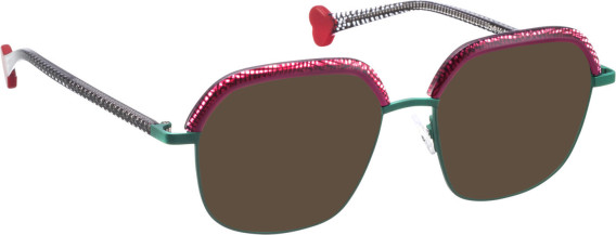 Bellinger Love-Harmony sunglasses in Pink/Green