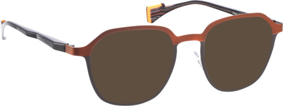 Bellinger Race sunglasses in Orange/Grey