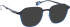 Bellinger Race sunglasses in Black/Blue