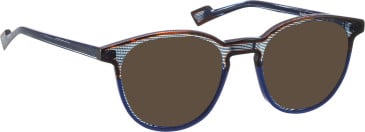 Bellinger Seafire sunglasses in Blue/Brown