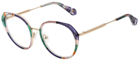 Christian Lacroix CL3093 glasses in Blue Pattern