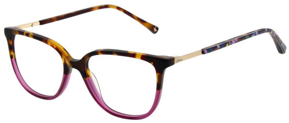 Joules JO3071 glasses in Shiny Milky Tort/Pink Lamination