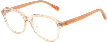 United Colors of Benetton BEO1112 glasses in Gloss Crystal Peach