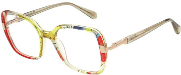 Christian Lacroix CL1154 glasses in Yellow Pattern