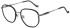 Hackett HEB333 glasses in Matt Light Gun/Black