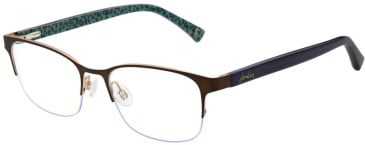 Joules JO1055 glasses in Satin Dark Brown