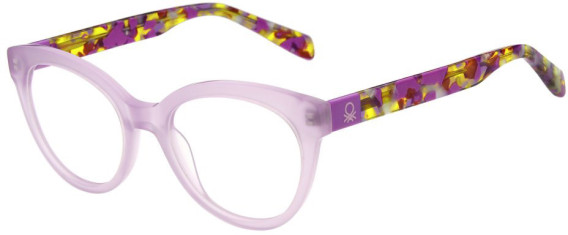 United Colors of Benetton BEO1113 glasses in Gloss Milky Lilac