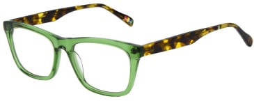 United Colors of Benetton BEO1117 glasses in Gloss Crystal Green