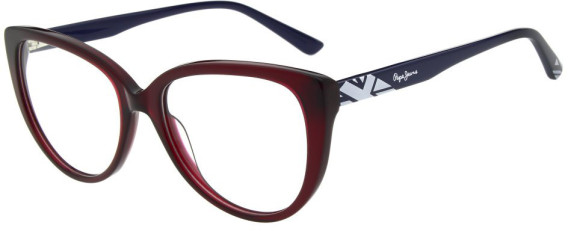 Pepe Jeans PJ3550 glasses in Gloss Crystal Red