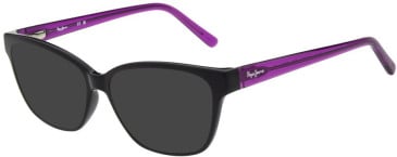 Pepe Jeans PJ3424 sunglasses in Gloss Solid Black