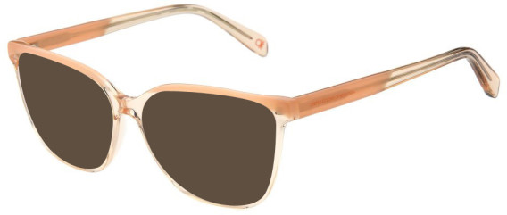 United Colors of Benetton BEO1110 sunglasses in Gloss Crystal Peach