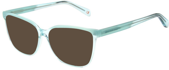 United Colors of Benetton BEO1110 sunglasses in Gloss Crystal Blue