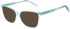 United Colors of Benetton BEO1110 sunglasses in Gloss Crystal Blue