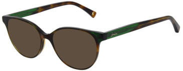 Joules JO3076 sunglasses in Shiny Milky Tortoise