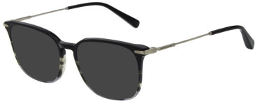 Scotch & Soda SS4030 sunglasses in Gloss Black/Clear Black