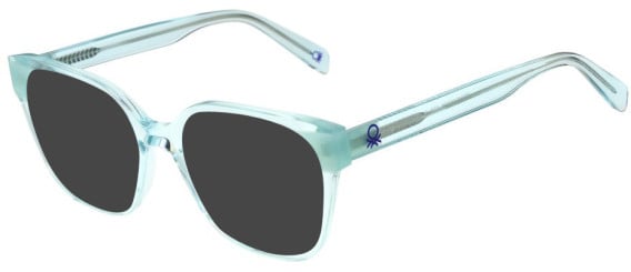 United Colors of Benetton BEO1114 sunglasses in Gloss Crystal Blue