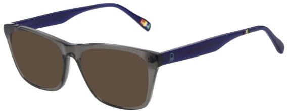 United Colors of Benetton BEO1117 sunglasses in Gloss Crystal Dark Grey