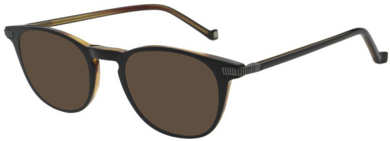 Hackett HEB335 sunglasses in Black/Horn