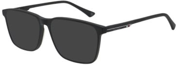 Hackett HEK1326 sunglasses in Matt Solid Black