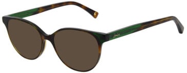 Joules JO3076 sunglasses in Shiny Milky Tortoise