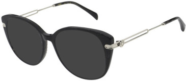 Maje MJ1053 sunglasses in Black Glitter