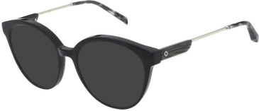 Maje MJ1054 sunglasses in Black Glitter