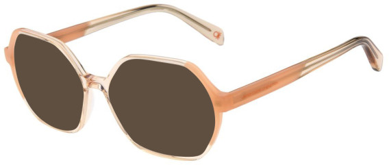 United Colors of Benetton BEO1109 sunglasses in Gloss Crystal Peach
