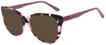 Pepe Jeans PJ3550 sunglasses in Gloss Pink Havana
