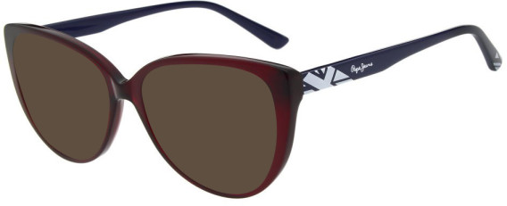 Pepe Jeans PJ3550 sunglasses in Gloss Crystal Red