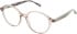 Ted Baker TB9227 glasses in Gloss Crystal Nude