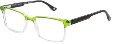 Botaniq BIO-1127 glasses in Gloss Green Crystal