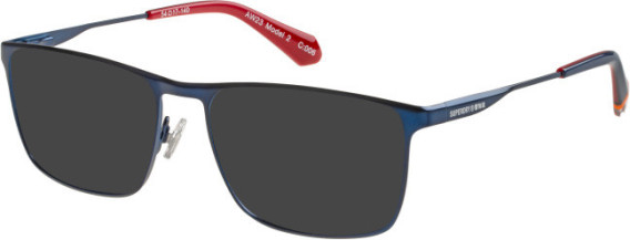 Superdry SDO-3011 sunglasses in Matt Navy