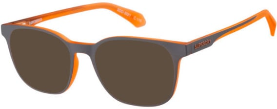 Superdry SDO-3021 sunglasses in Fluorescent Orange