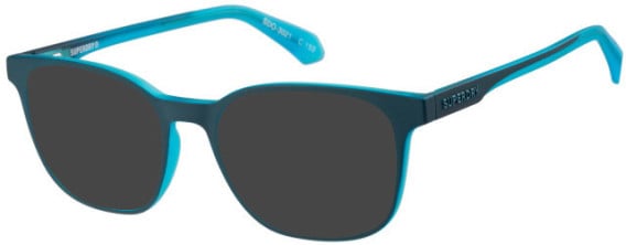 Superdry SDO-3021 sunglasses in Blue Crystal