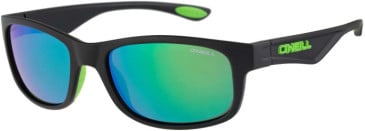 O'Neill ONS-9022 sunglasses in Black/Lime