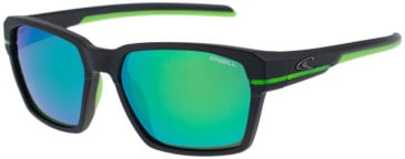 O'Neill ONS-9027 sunglasses in Black/Green