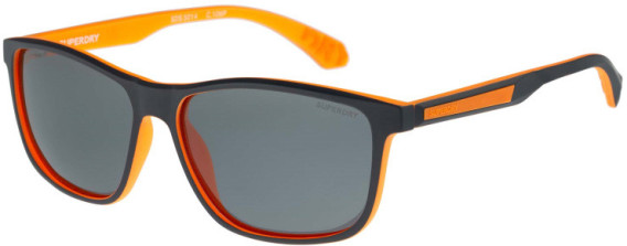 Superdry SDS-5014 sunglasses in Navy/Orange