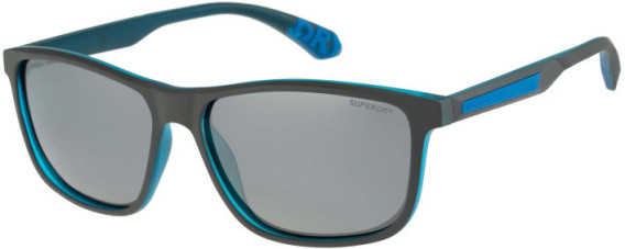 Superdry SDS-5014 sunglasses in Grey/Blue