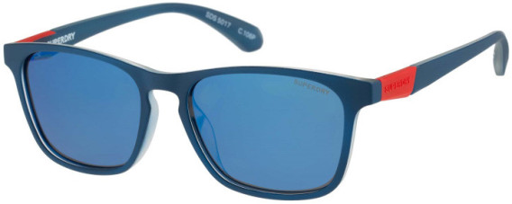 Superdry SDS-5017 sunglasses in Navy/Red