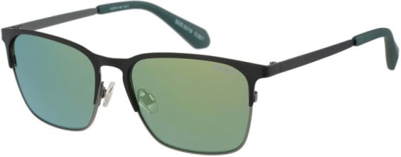 Superdry SDS-5019 sunglasses in Black/Green