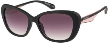 Superdry SDS-5022 sunglasses in Black/Pink
