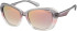 Superdry SDS-5022 sunglasses in Grey/Pink
